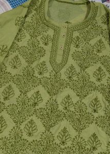 Chikankari Kurta💚