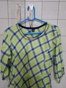 Checkered Maxi Dress