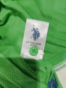 U.S POLO ASSN Green T-shirt