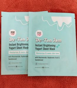 Pop Xo De Tan Jam Sheet Mask