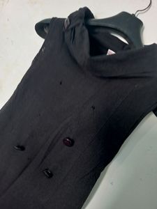 Black Grey Top