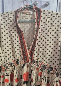 Floral Print Bohemian Dress