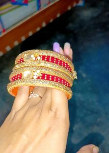Light Weight With Multi Colour Kada Set