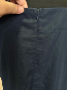 Pleated Long Dress With pockets