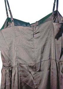 SHEIN ELEGANT CORSET BLACK DRESS