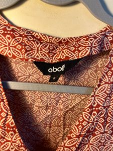Patterned Casual Dress
