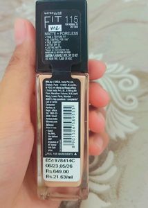 Combo Of Maybelline Fit Me Matte + Poreless Founda