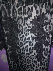 Elegant Net Maxi Dress