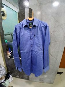 Classic Blue Dress Shirt