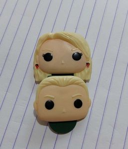 Harry Potter Luna Lovegood,Draco Malfoy Bookmark