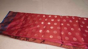 Elegant Polka Dot Saree