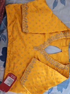Yellow Dress Material