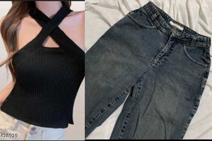 COMBO Top & jeans 26-28