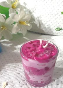 Pink Dessert Candle