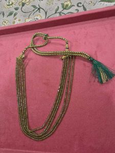 Layered Necklace - Green