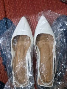 Elegant White Heels