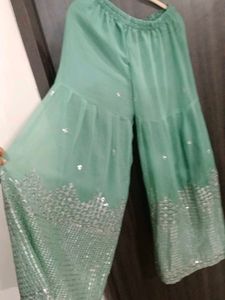 Elegant Green Saree