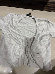 Y2K Cropped Shrug