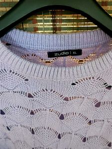 Cropped Knit Sweater