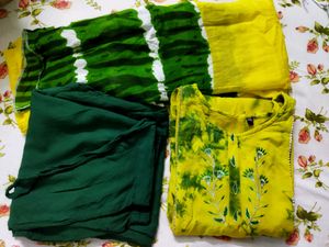 Bright Yellow Suit Set