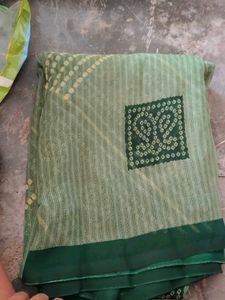 bandhani saree