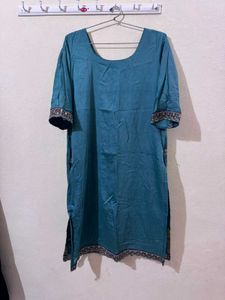 Elegant Teal Kurta Set
