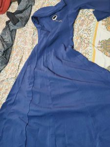 Blue Colour Gown .
