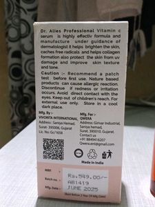 Dr. Alies Vitamin C Face Serum