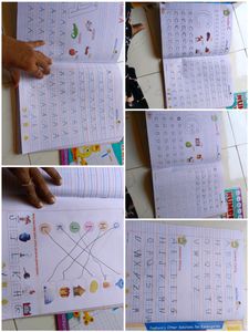 Alphabet And Numbers Tracing Book