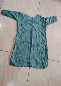 Floral Print Kurta