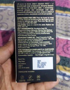 Karan Johar Pout Luxe Plumbing Lipstick