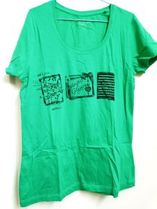2 Large And 1 M Sized Tshirt In Cotton Hoisery