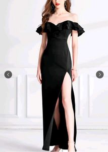 Elegant Black Maxi Dress