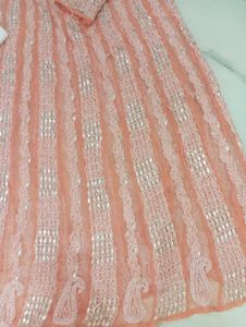 Beautiful Kashmirri Anarkali Heavy Gota Pati