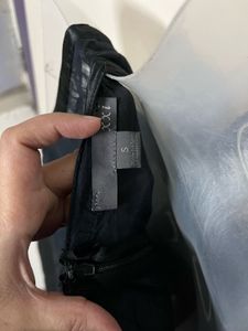 Pintrest Designer black bodycott piece with pocket