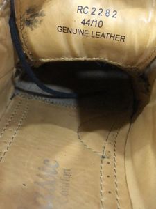 Red Chief Black Formal Leather Shoes UK9.5