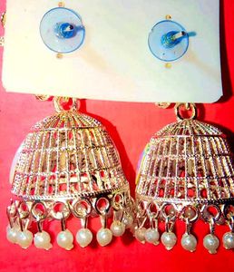 Party Wear Earrings Jhumke