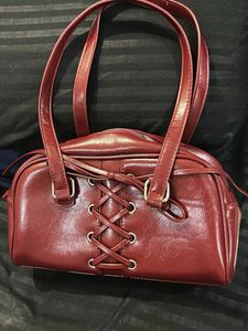 Burgundy Shoulder Bag