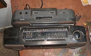 2VINTAGE PHILIPS TAPE RECORDER