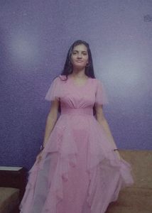 light pink dress