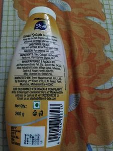 Skye Sandal Splash Talcum Powder