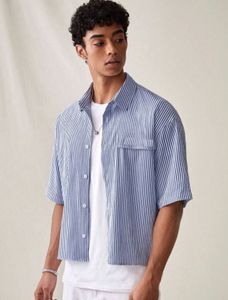 Striped Blue Shirt