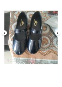 Shiny Black Mary Janes