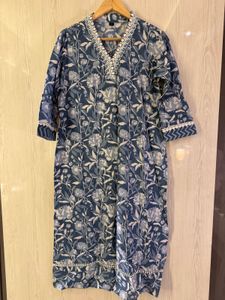 Pure Cotton Printed Suit 3 Piece