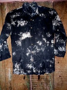 Printed Black Color Shirt For Women
