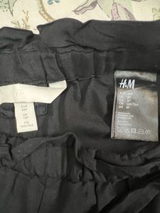 H&amp;M High Waisted Belted Trouser