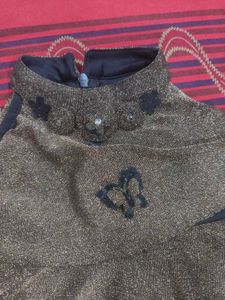 Shimmery Frock For Girls