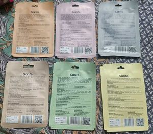 Sanfe Facial Mask Set (6 Masks)