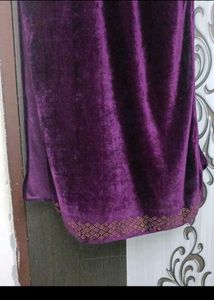 Elegant Purple suit set with dupatta