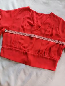 Flared Crop Top